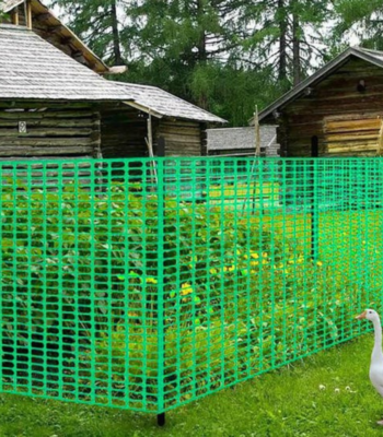 Arab Land Sustainable products Solutions 1.2M High Visible Orange Barrier Safety Temporary Fence