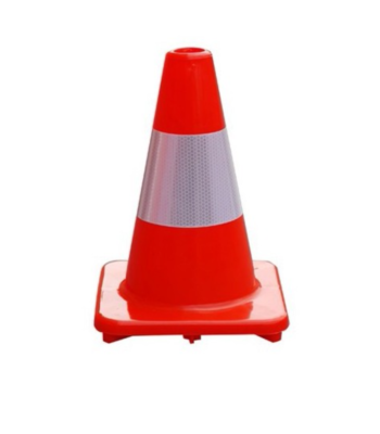 Reflective Road Cone 30cm Weight: 0.50kgs