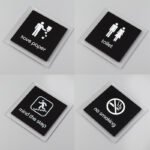 Acrylic Sign With Sticker