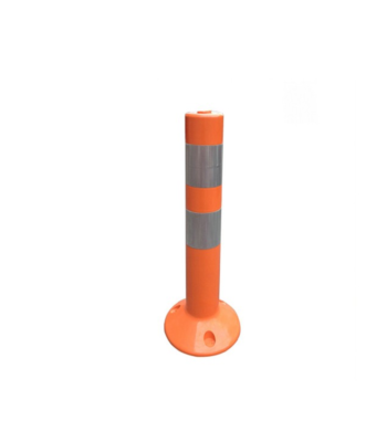Safety Warning Road Post