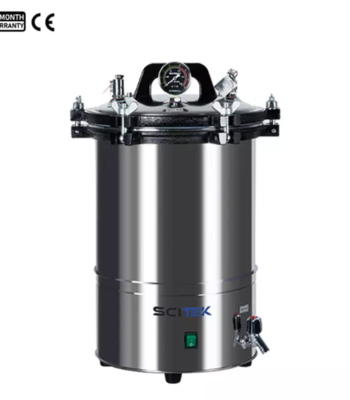 18/24L Portable Autoclave with Electric Heating