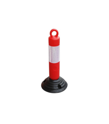 18inch Reflective Portable Delineator Post with Black Base - ARL Solutions