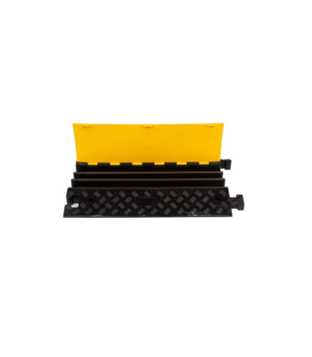 3-Channel Rubber External Industrial Cable Protector