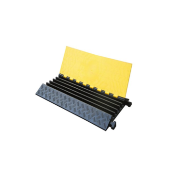 5 Channel Highly Visible Anti Slip Outdoor Rubber Cable Protector - ARL Solutions