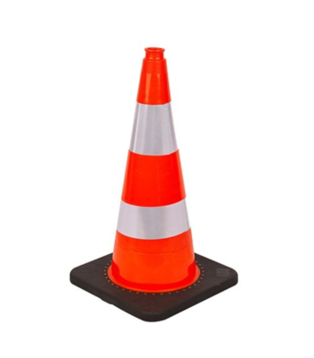 75cm PVC Traffic Safety Caution Cone - ARL Solutions