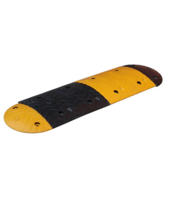 Highly Reflective Temporary Rubber Speed Bump - ARL Solutions