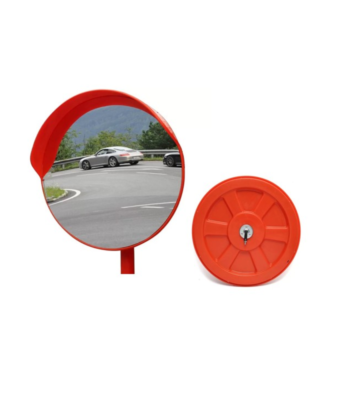 Convex Mirror for Traffic Safety Warning