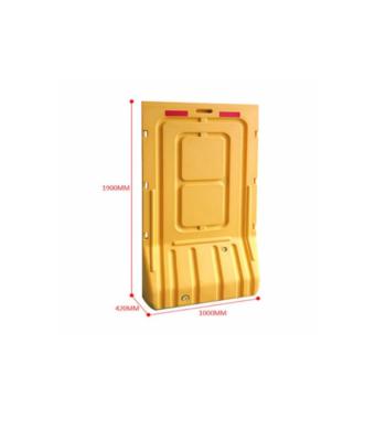 Pedestrian Utility Construction Safety Plastic Barrier