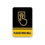 Please Ring The Bell Sign