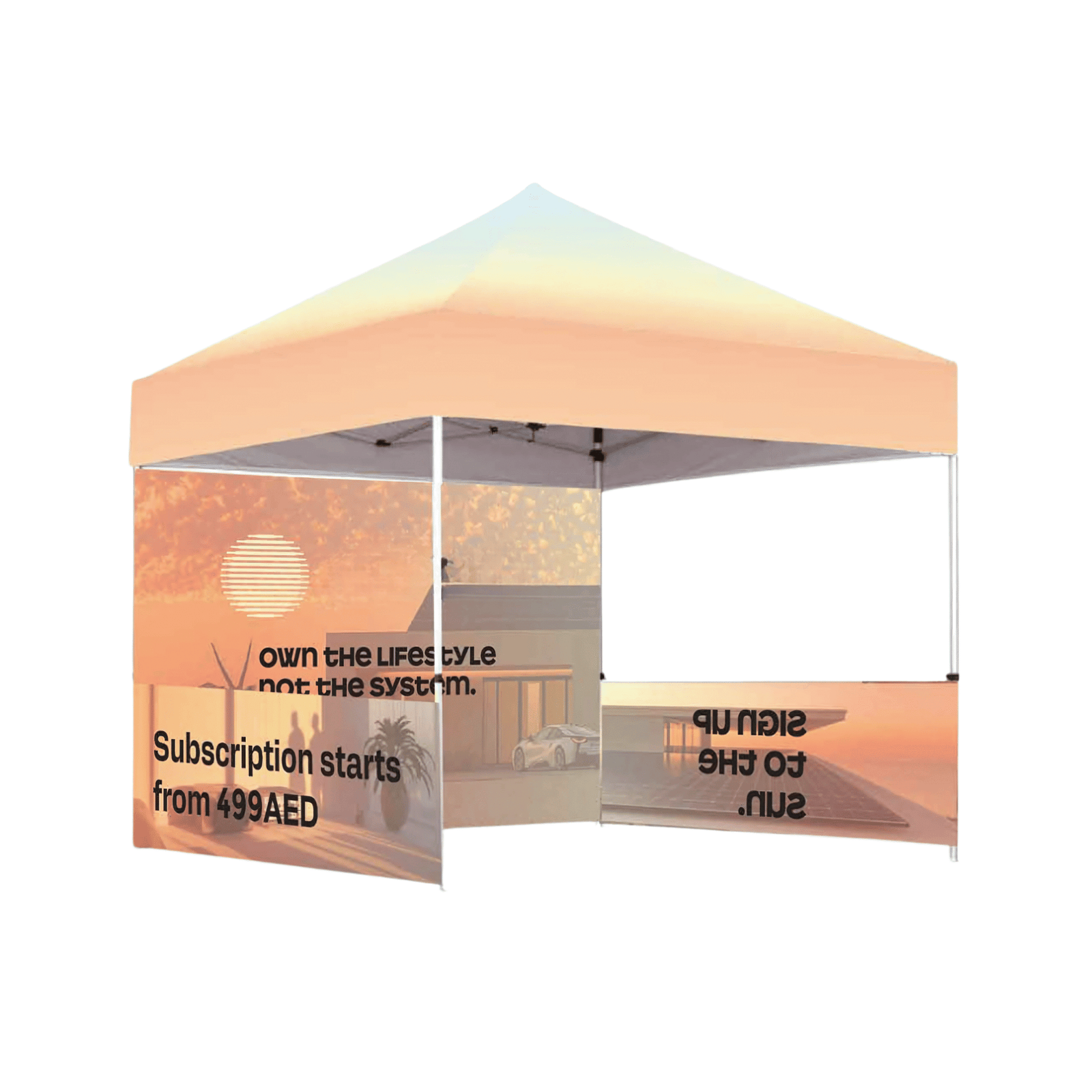 ProMotion Tents With Customised Branding ARL-OBT