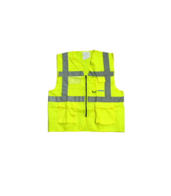 Reflective Safety Vest with Pockets