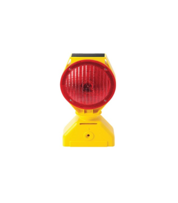 Solar Rechargeable LED Barricade Light