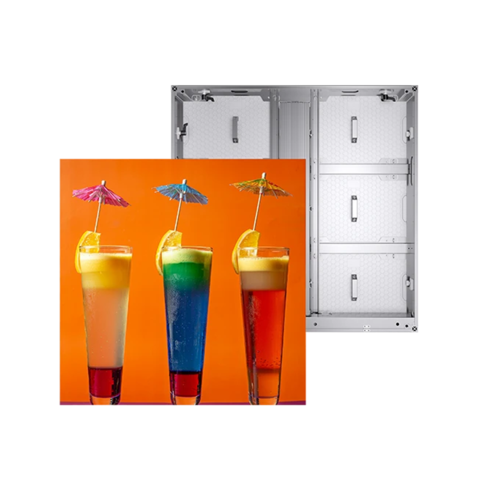 Outdoor Front and Rear Access LED Display Outdoor Front and Rear Access LED Display