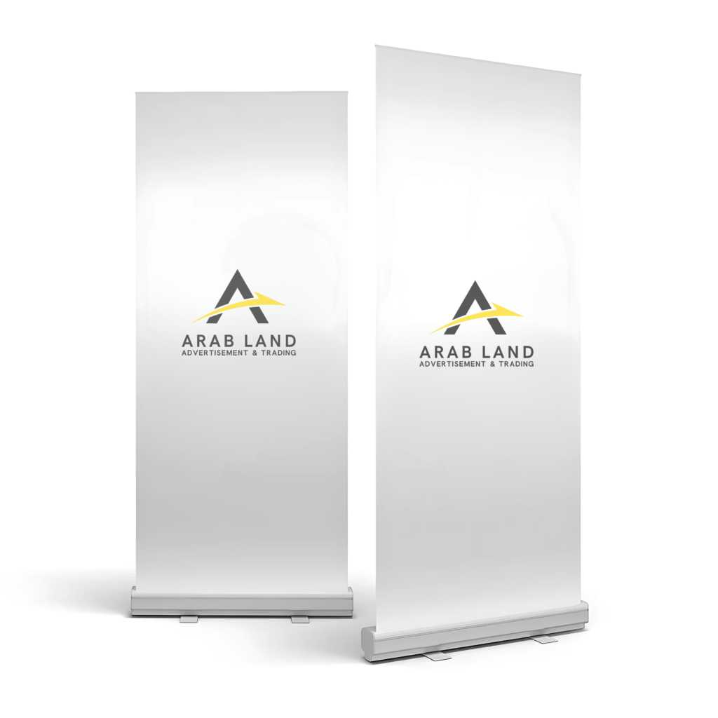 Roll Up Banner Roll Screen Model Stand Roll Up Banners With Custom Branding