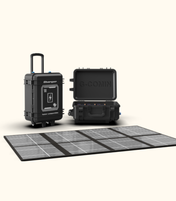 Bay Simultaneous Rapid Charger & Folding Solar Panel