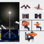 Battery Powered Portable Tower Light ARL-TL-300