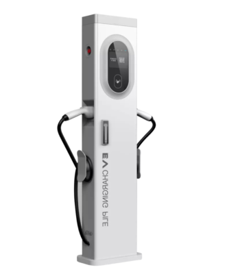 Dual Gun Floor Standing AC Charger 11kW 22kW 44kW