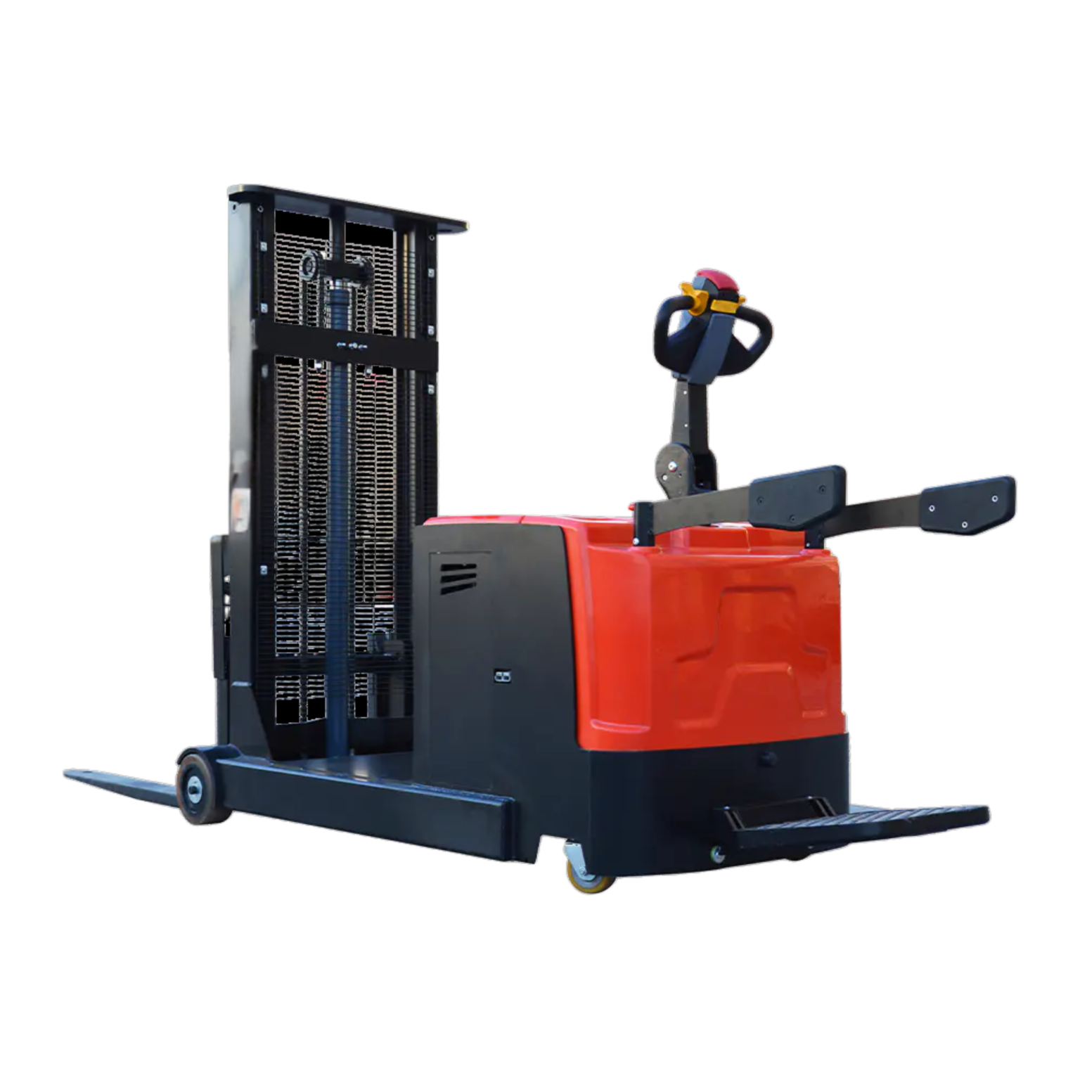 Electric Container Stacker Stand On Electric Reach Stackers ARL-CQDA - ARL Solutions