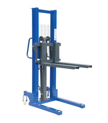 2000kg Manual Stackers ARL-CTY-A20-16 (ARL-CTY-A10-16) is an economical choice for manual transport and lifting operations. This hand pallet stacker is built for high utility and durability, using high-quality steel plates. It features outer and inner reinforcement to ensure a strong loading capacity. The design includes a pressure relief valve, which provides control over the fork descent for safe and efficient handling. This model is ideal for a variety of tasks requiring reliable manual stacking. Key Features: Economical Choice: The most cost-effective option for manual transport and lifting. Durable Construction: Made from high-quality steel plates with reinforcement for durability and strong loading capacity. Safety Features: Equipped with a pressure relief valve to control the fork descent. Adjustable Forks: Features adjustable forks with a standard length of 900mm. High Load Capacity: Built to handle loads up to 1000kg. Technical Specifications: Model: CTY-A10-16 Max. load capacity: 1000 kg Max. lifting height: 1600 mm Min. height of fork: 90 mm Load center: 500 mm Overall Length: 1420 mm Overall Width: 730 mm Overall Height: 2030 mm Forks Type: Adjustable Fork Dimensions (LWH): 900 x 100 x 50 mm Forks Outside Width: 210-580 mm Wheel type: Nylon/PU Tyre size, drive: Φ180 x 50 mm Tyre size, load: Φ80 x 60 mm Net Weight: 130/134 kg 1000kg Manual Stacker ARL-CTY-A10-16: Economical 1.6m Hydraulic Hand Stacker 2000kg Manual Stacker ARL-CTY-A20-16: Heavy Duty 2 Ton Hydraulic Lift