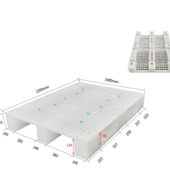 High Load Bearing Capacity Plastic Pallet ARL-DDC1350