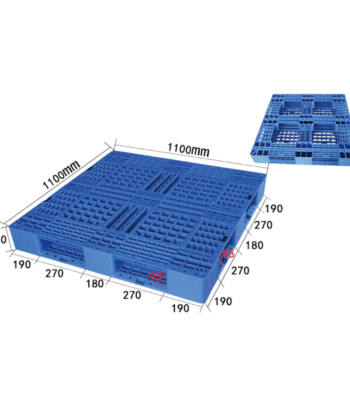 The Safe and Stable Plastic Pallet ARL-DDT1111 is a high-quality plastic pallet designed for secure and reliable material handling in various industrial and commercial environments. This pallet is engineered for stability and safety, ensuring efficient and accident-free operations.