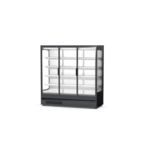 Europe Style Plug-in Glass Door Upright Fridge