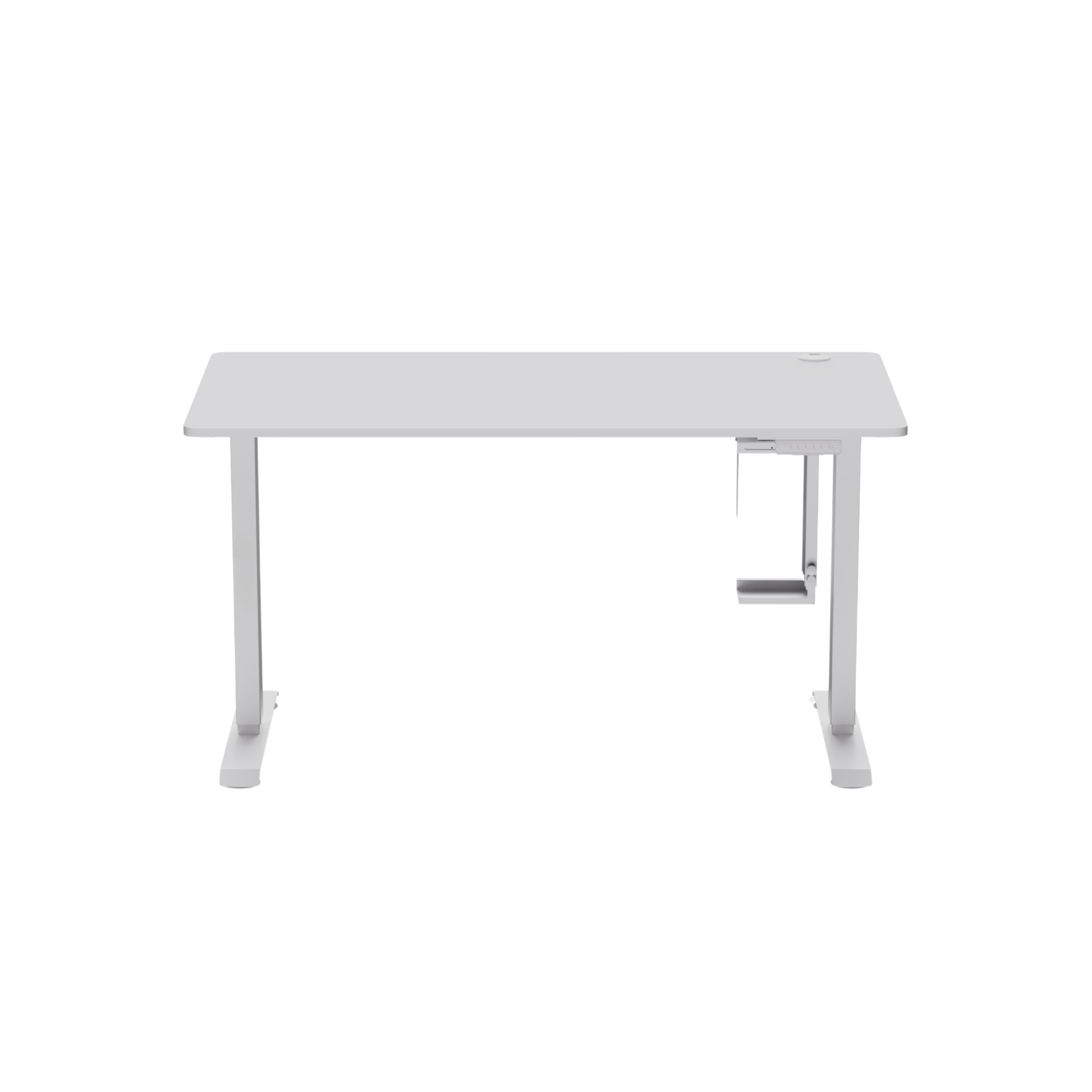 Electric Standing Desk ARL Pro Series White Wood