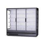 Europe Style Plug-in Glass Door Upright Fridge