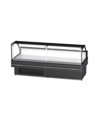 Up Down Open Right Angle Deli Cabinet