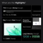 2K Resolution Thin and Light Tablet ARL-T12