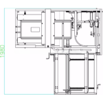 ARL-HN-40 Automatic Carton Bottom Case Erector with Bottom Sealer