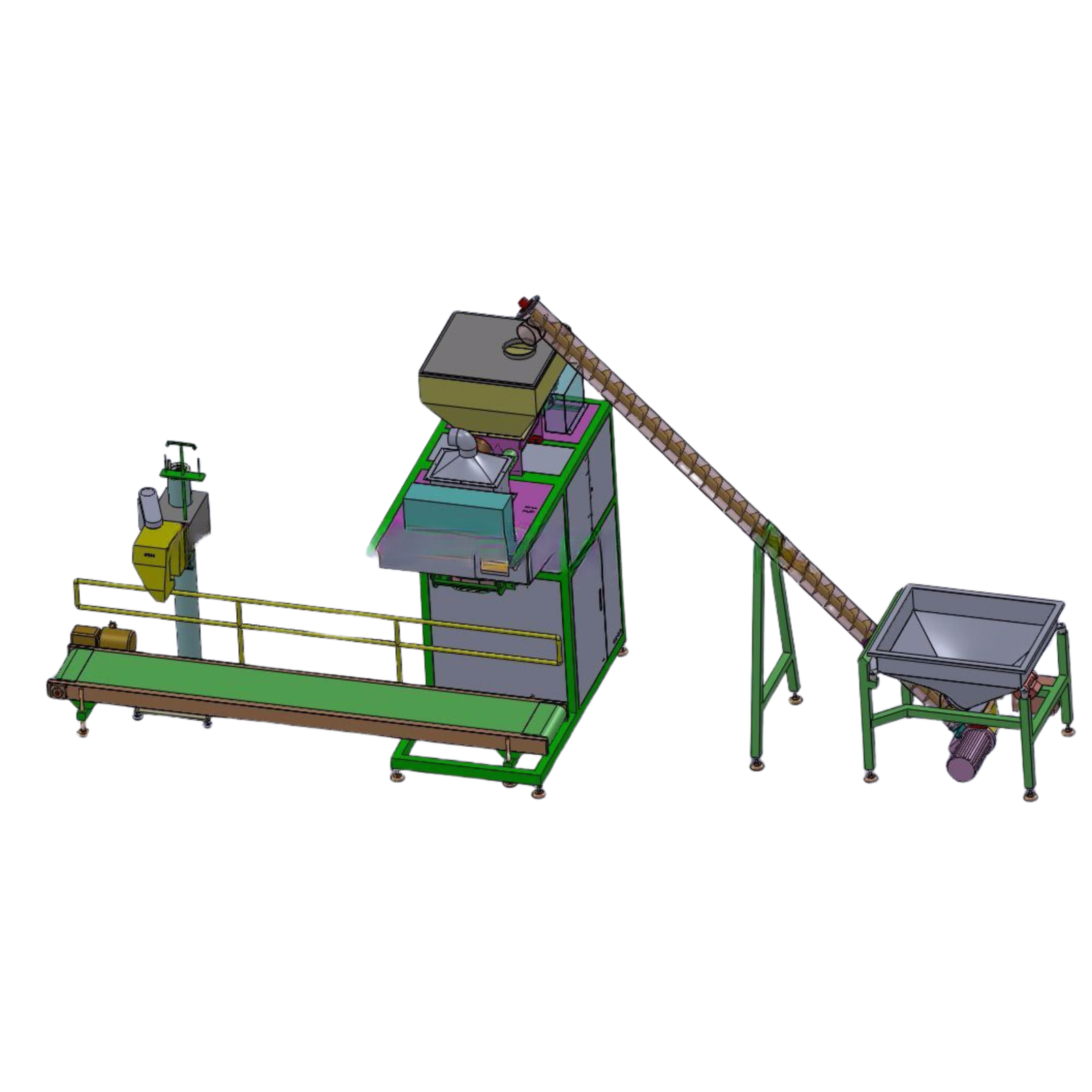 ARL-HN-50WLA Semi-Automatic Powder Packing Machine (10-50kg)