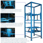 ARL-HN-XL1000-H Ton Bag Unpacking Machine / Tear Open Bag Machine