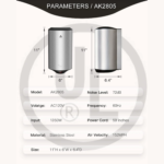 Air Focus American UL Approved 120V Electric Hand Dryer ARL-AK2805