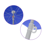 Basic Solid Color Beach Umbrella ARL-OVB012