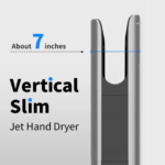 Slim Electric Hand Dryer HEPA Filtered ARL-AK2065
