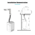 Super Air Tap+Hand Dryer Wash+Dry ARL-AK7120