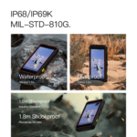 The World's Smallest Android 14 Rugged Phone ARL-R4 mini