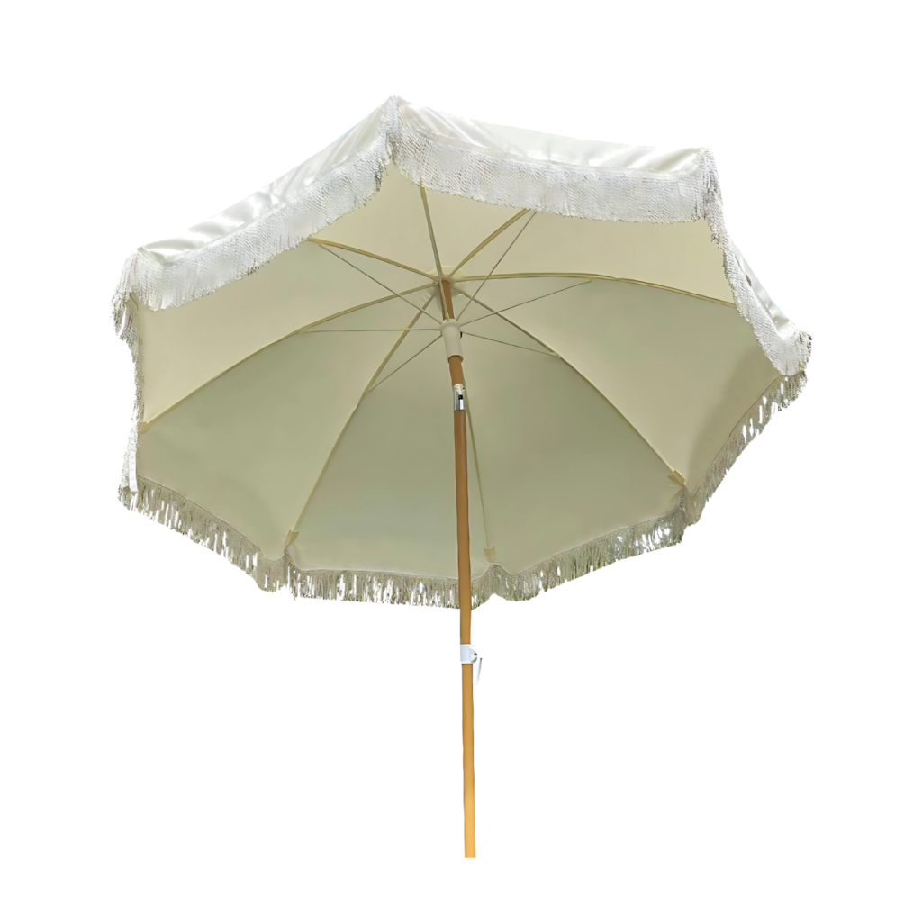 Vintage Tassel Beach Umbrella ARL-OVB061