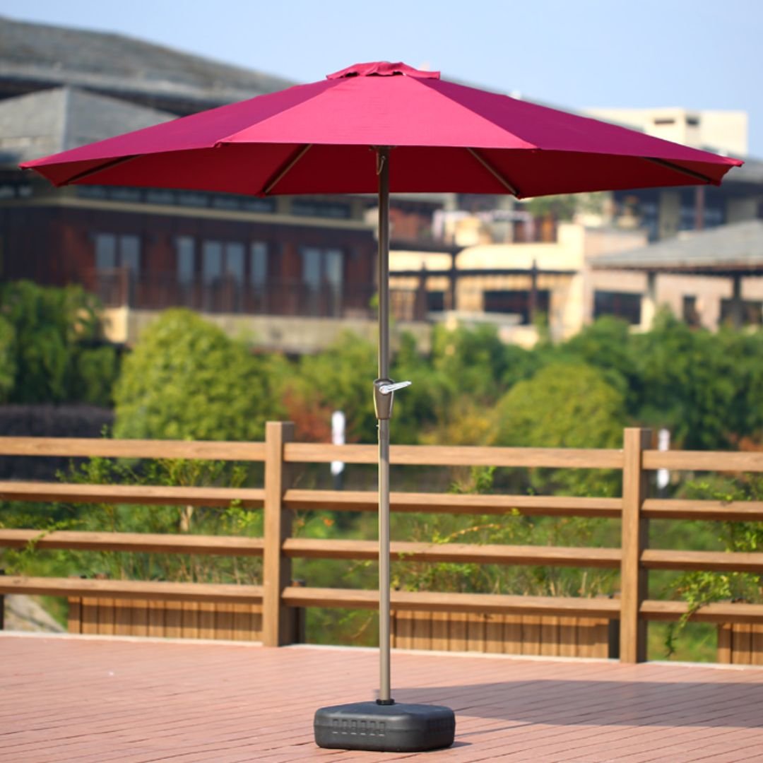 2.7m Center Pole Round Parasol Umbrella