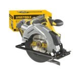 20V Cordless Circular Saw - Adjustable Depth & Bevel Cutting with Enhanced Safety ARL-UY-ISC204