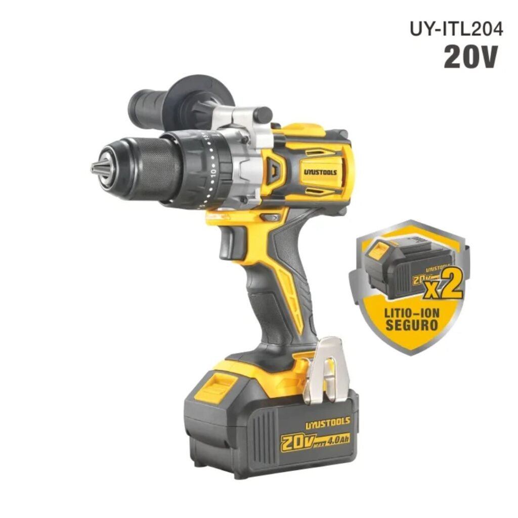 20V Cordless Impact Drill - 2-Mode, Variable Speed, Depth Gauge ARL-UY-ITL204