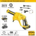 20V Lithium-Ion Cordless Car Pressure Washer - 24bar, 2L/min ARL-UY-IHD202