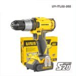 20V Lithium-Ion Impact Drill - 45N·m Torque, 22+1+1+1 Settings, Extensive Accessory Kit ARL-UY-ITL02-202