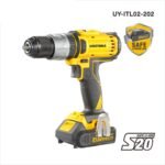 20V Lithium-Ion Impact Drill - 45N·m Torque, 22+1+1+1 Settings, Extensive Accessory Kit ARL-UY-ITL02-202