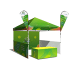 ARL-3x3M Custom Logo Pop-Up Advertising Tent - EZ Outdoor Canopy