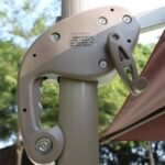 3x3m Waterproof & Fade-Resistant 360° Rotation Square Patio Umbrella