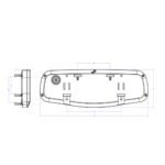 4.3″ TFT LCD Mirror Monitor with Waterproof Camera (ARL-MS-646)