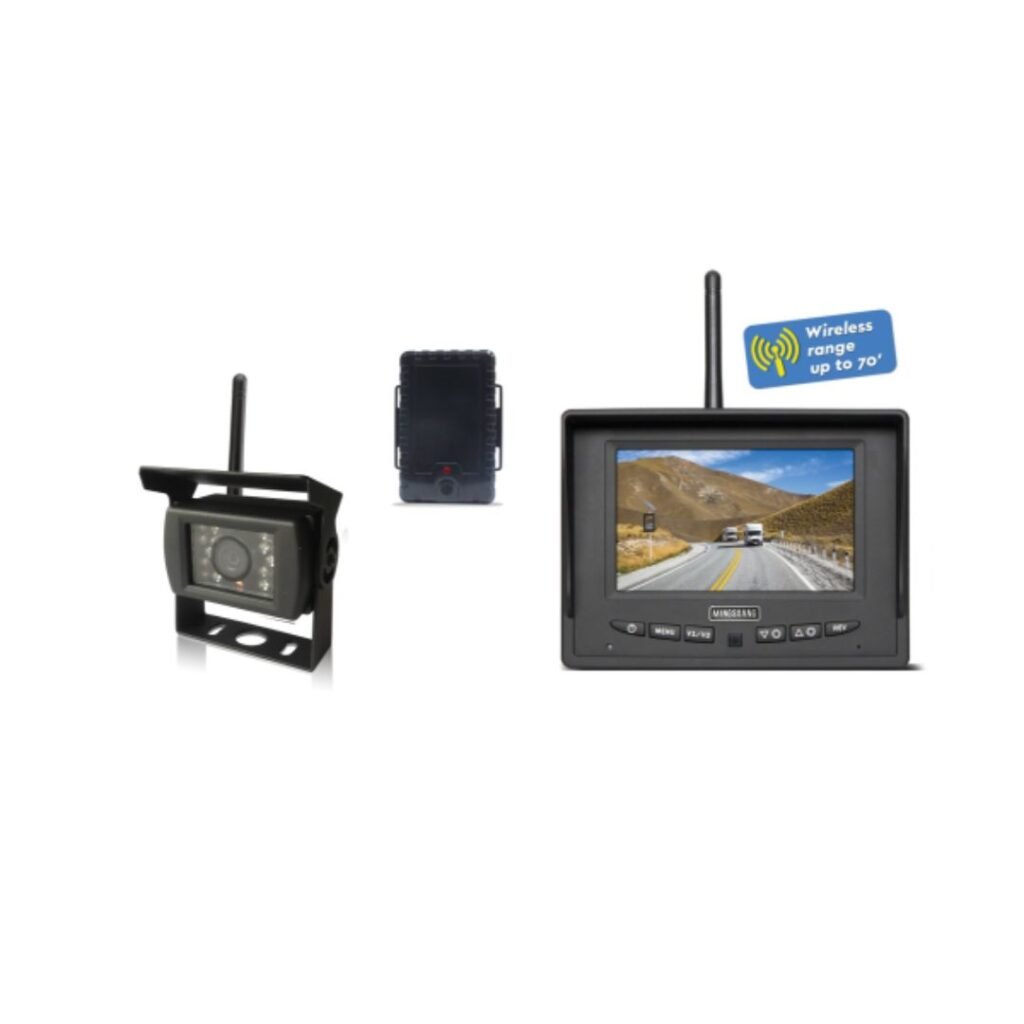 5 INCH WIRELESS BACKUP CAMERA SYSTEM