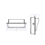 5.6” Color LCD Monitor - Multi-Input, Adjustable View (ARL-MS-566)